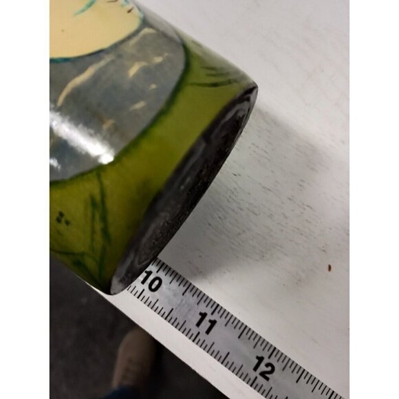 VTG 80s Russian Folk Art Matryoshka Wood Carved Nesting Doll Bottle Holder 2pc - Picture 11 of 11